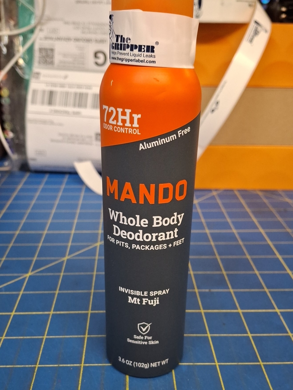 MANDO Whole Body Deodorant - Mt Fuji 102g New Can